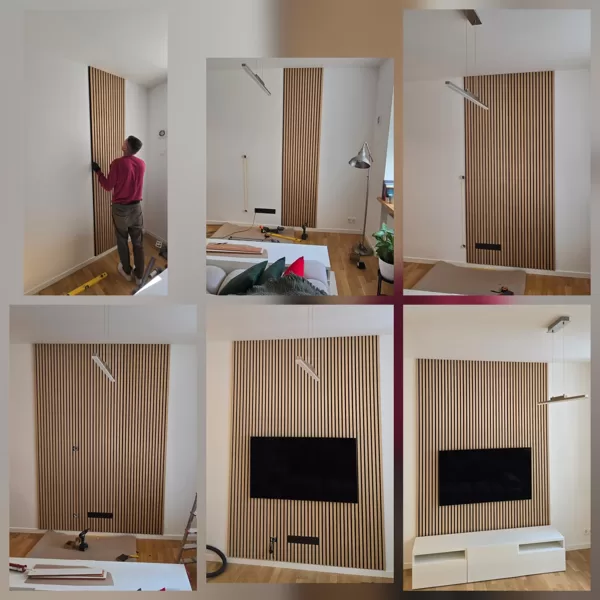 INSTALLAZIONE DI PANNELLI A PARETE